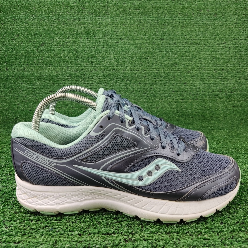 Saucony Sneakers Womens 8.5 Slate Blue Cohesion 12 Running Athletic‎ S10472-17
